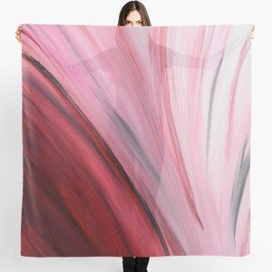 Sheer Scarf w "Fuchsia Frenzy" 💕🎇 NWT